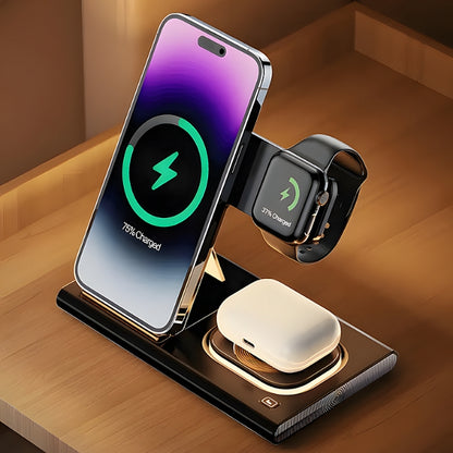 3 in 1 Wireless Charging Station